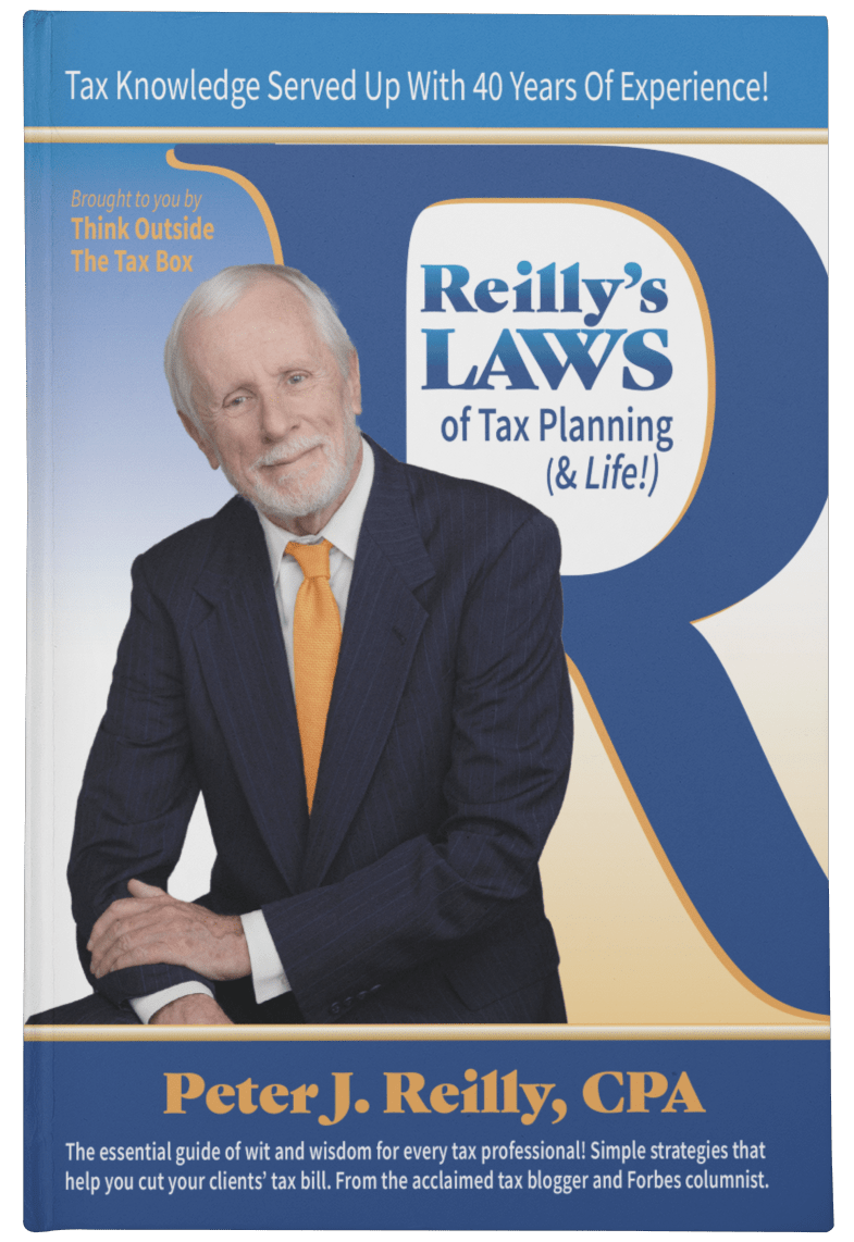 REILLY S LAWS Of Tax Planning Life Book Pre Order Think Outside 
